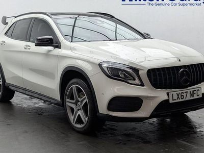 White Used 2017 Mercedes GLA220 AMG line SUV | £14,850 (Fair price)