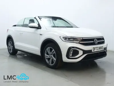 Używany VW T-Roc Cabriolet R-line 150 KM (110 kW) 2023 Biały Kabriolet