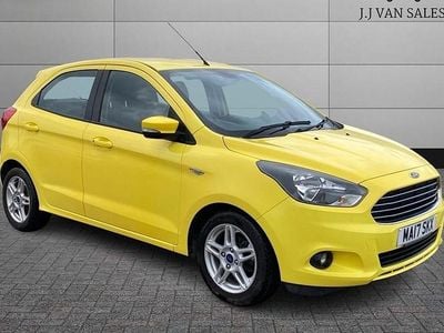Used Ford Ka Plus Zetec 70 HP (51 kW) 2017 Yellow Hatchback
