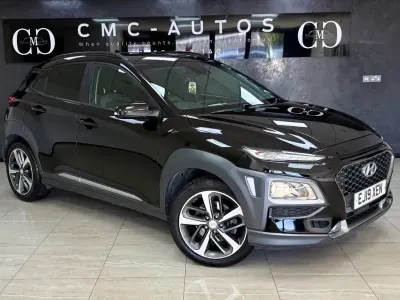 Used Hyundai Kona Premium 120 HP (88 kW) 2019 Black SUV