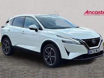 Pearl storm white Used 2022 Nissan Qashqai Tekna SUV | £19,775 (A bit pricey)