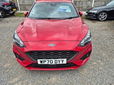 Used Ford Focus ST-Line X 120 HP (88 kW) 2020 Red Hatchback