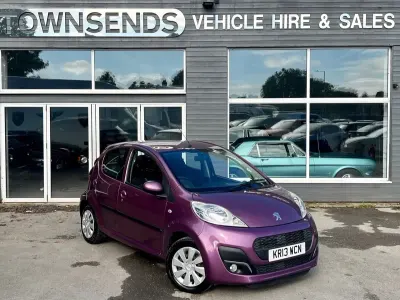 Used Peugeot 107 Active 68 HP (50 kW) 2013 Purple Hatchback