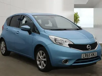 Used Nissan Note Acenta Premium 98 HP (72 kW) 2015 Blue Hatchback