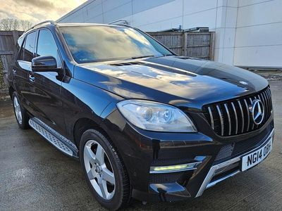Black Used 2014 Mercedes ML250 AMG SUV | £9,590 (Expensive)