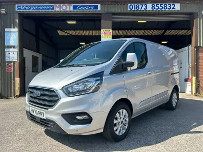 Used Ford Transit Custom Limited 130 HP (95 kW) 2020 Silver Van