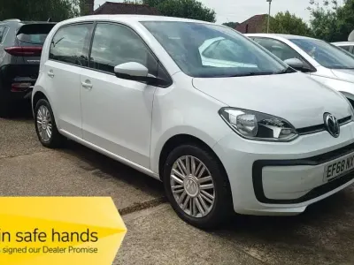 Used VW up! move up! 60 HP (44 kW) 2018 White Hatchback