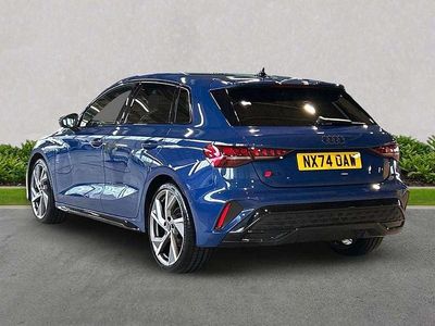 Used Audi A3 Black Edition 147 HP (108 kW) 2024 Blue Hatchback