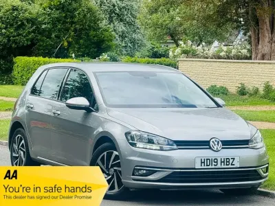 Used VW Golf VII Match 115 HP (84 kW) 2019 Silver Hatchback
