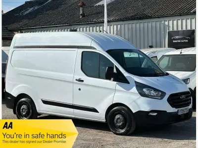 Used Ford Transit Custom 105 HP (77 kW) 2019 White Van