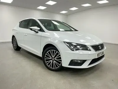 Used Seat Leon XCELLENCE 2017 White Hatchback