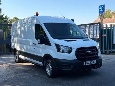 Used Ford Transit 105 HP (77 kW) 2022 White Van