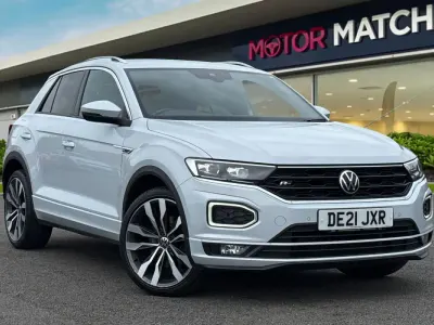 Used VW T-Roc R-line 150 HP (110 kW) 2021 Silver SUV