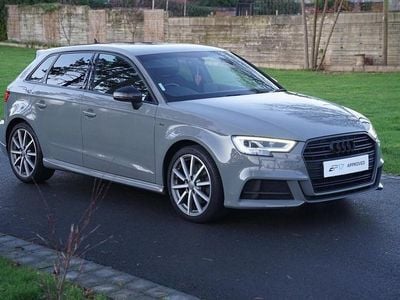 Used Audi A3 Sportback Black Edition 150 HP (110 kW) 2019 Grey Hatchback