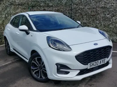 Used Ford Puma ST-Line 125 HP (91 kW) 2020 White SUV