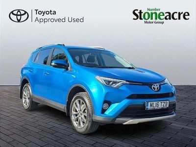 Usado Toyota RAV4 151 HP (111 kW) 2016 Azul SUV
