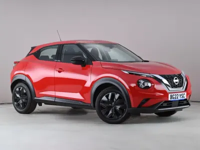 Used Nissan Juke Acenta 114 HP (83 kW) 2022 Red SUV