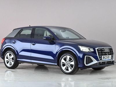 Begagnad Audi Q2 S-Line 2023 Blå SUV