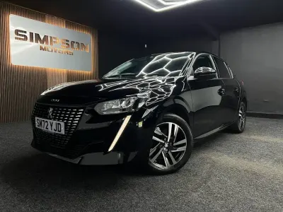 Used Peugeot 208 Allure+ 100 HP (73 kW) 2023 Black Hatchback