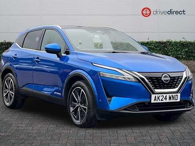 Blue Used 2024 Nissan Qashqai Tekna SUV | £23,500 (Fair price)