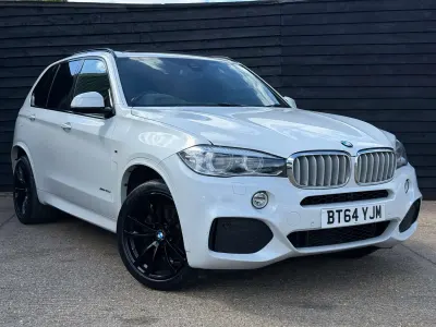 Used BMW X5 M Sport 258 HP (189 kW) 2014 White SUV