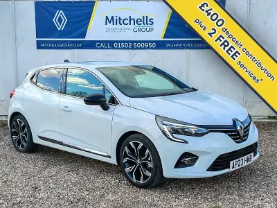 Usado Renault Clio V Techno 145 HP (106 kW) 2023 Branco Citadino