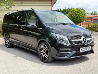 Used Mercedes V220 2019 Black MPV