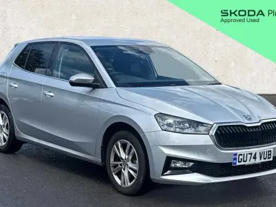 Used Skoda Fabia SE L 113 HP (83 kW) 2024 Silver Hatchback