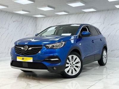 Used Vauxhall Grandland X Elite 130 HP (95 kW) 2020 Blue SUV