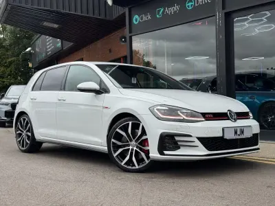 Used VW Golf VII GTI 245 HP (180 kW) 2019 White Hatchback