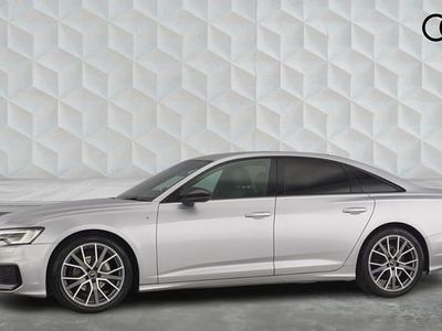Silver Used 2022 Audi A6 Black Edition Sedan | £27,750 (Fair price)