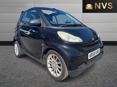 Black Used 2008 Smart ForTwo Cabrio Passion Cabriolet | £2,495 (Super price)
