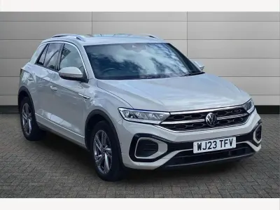 Used VW T-Roc R-line 150 HP (110 kW) 2023 Ascot grey SUV