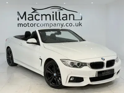Usado BMW 420 M Sport 184 CV (135 kW) 2014 Blanco Descapotable