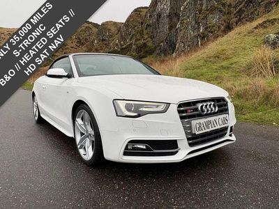 Used Audi S5 Cabriolet 333 HP (244 kW) 2014 White Cabriolet