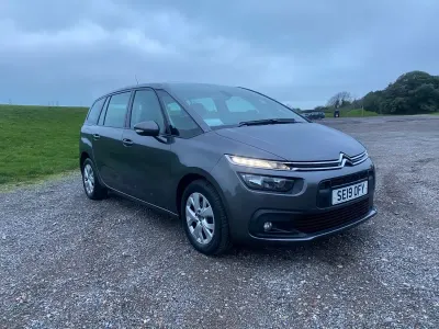 Używany Citroën Grand C4 Picasso PureTech 130 KM (95 kW) 2019 Szary Minivan