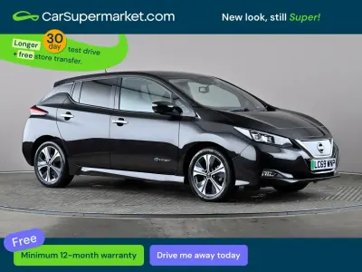 Gebraucht Nissan Leaf Tekna 110 kW (150 PS) 2019 Schwarz Kleinwagen