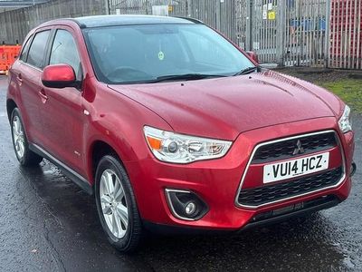 Red Used 2014 Mitsubishi ASX SUV | £3,994 (Fair price)