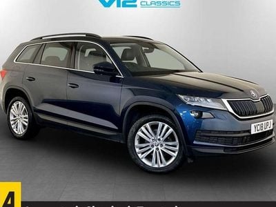 Used Skoda Kodiaq SE L 150 HP (110 kW) 2018 Blue SUV