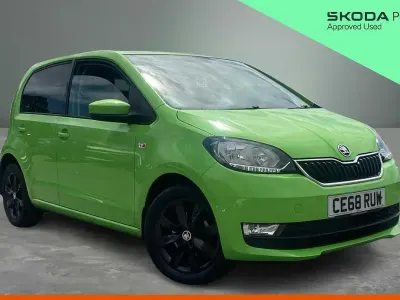 Usado Skoda Citigo 44 CV (32 kW) 2018 Verde Utilitario