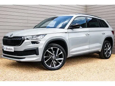 Used Skoda Kodiaq SportLine 2021 Grey SUV