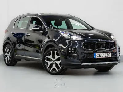 Used Kia Sportage GT-Line 177 HP (130 kW) 2017 Black SUV