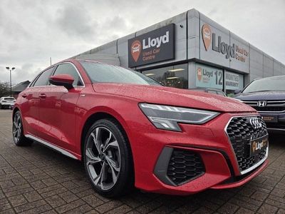 Used Audi A3 S-Line 2023 Red Sedan