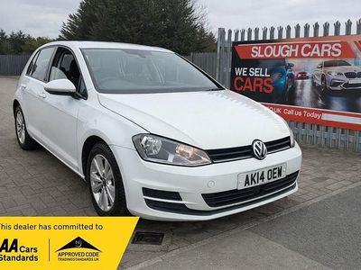 Used VW Golf VII SE 105 HP (77 kW) 2014 White Hatchback
