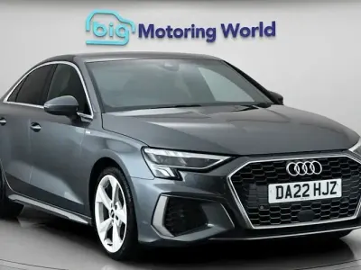 Used Audi A3 S-Line 150 HP (110 kW) 2022 Grey Sedan
