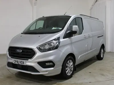 Used Ford Transit Custom Limited 130 HP (95 kW) 2018 Silver Van