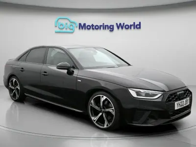 Used Audi A4 Black Edition 150 HP (110 kW) 2022 Black Sedan