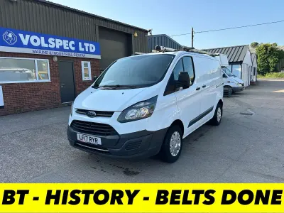 Used Ford Transit Custom 105 HP (77 kW) 2017 White Van
