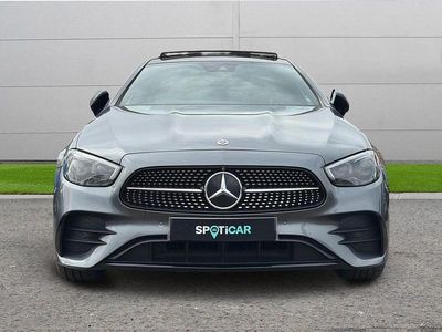 Used Mercedes E400 AMG line 325 HP (239 kW) 2021 Grey Coupe