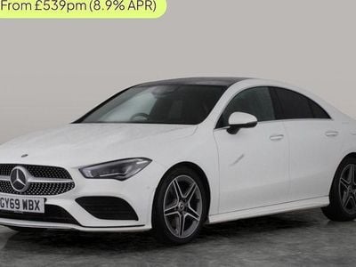 Used Mercedes CLA220 AMG Line Premium Plus 190 HP (139 kW) 2019 White Sedan